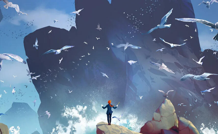 this cliff, above the tide